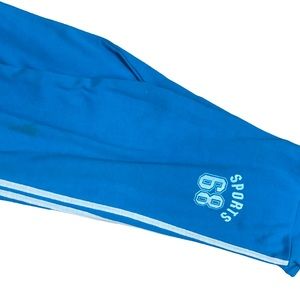 Y2k 2000 indie baby sport blue pants